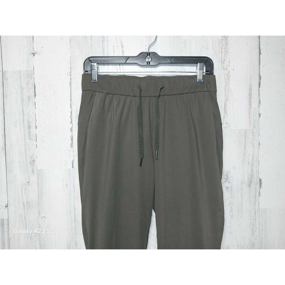 CRZ Yoga Travel Slim Fit Stretch 7/8 Pants Size Small Green - Picture 3 of 6